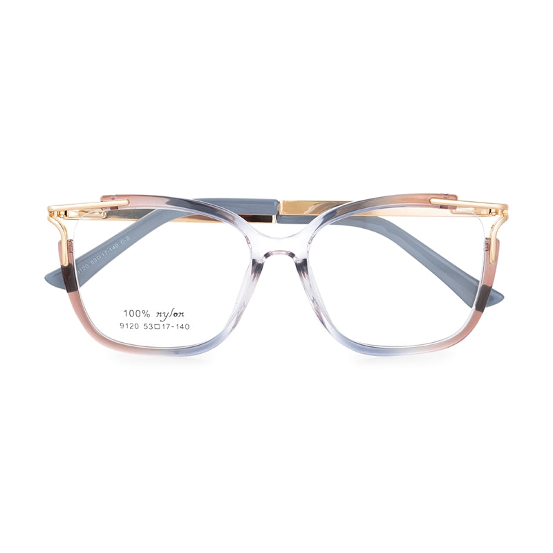 Óculos de Grau Feminino Kessy 125 Azul Degradê