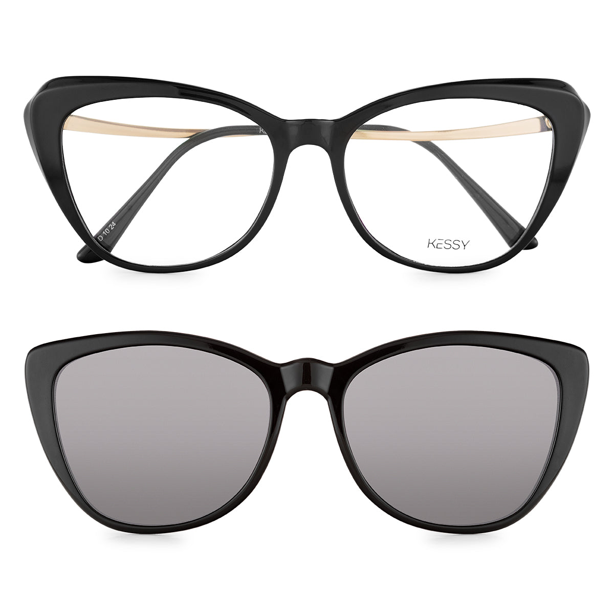 Óculos de Grau Feminino Kessy 391 Preto