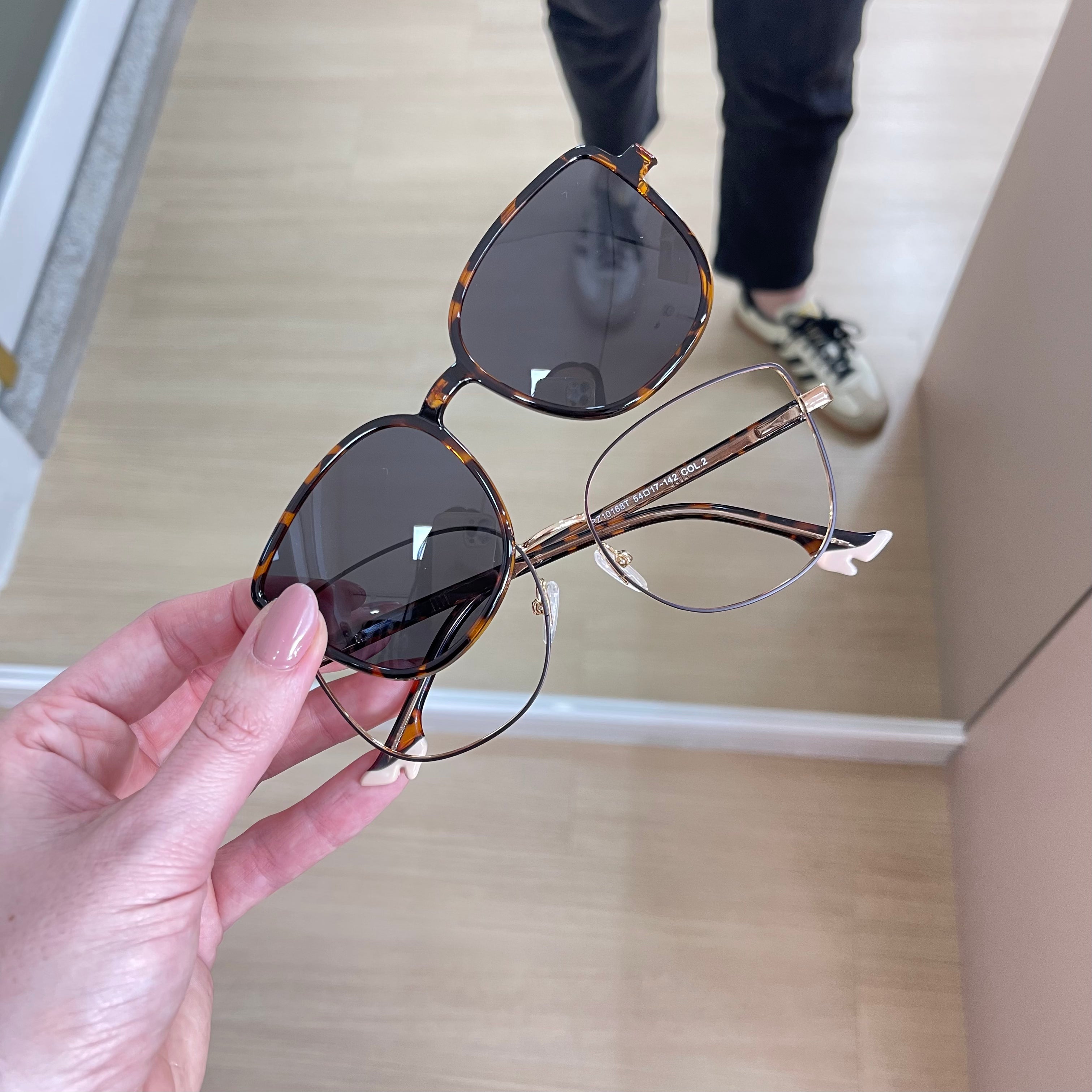 Óculos de Grau Feminino Kessy 590 Marrom Demi