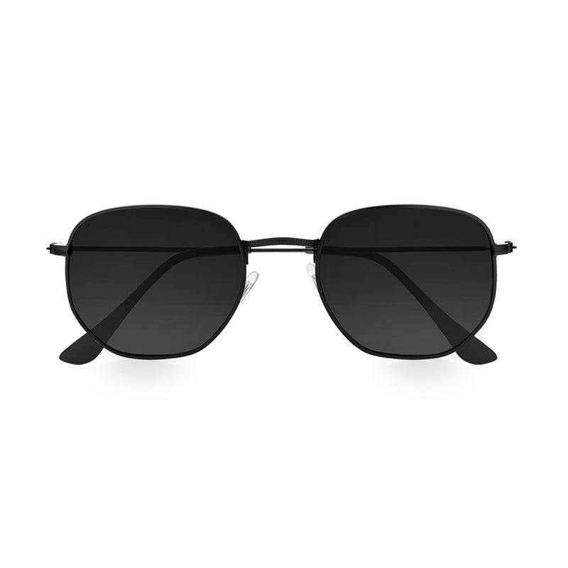 Óculos de Sol Kessy Hexagonal Preto