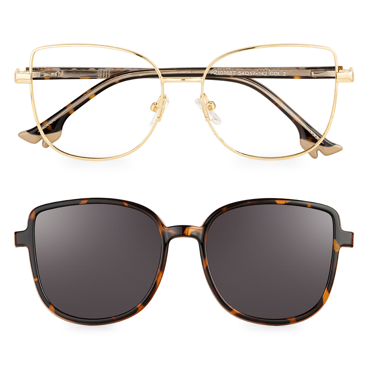 Óculos de Grau Feminino Kessy 590 Dourado Demi