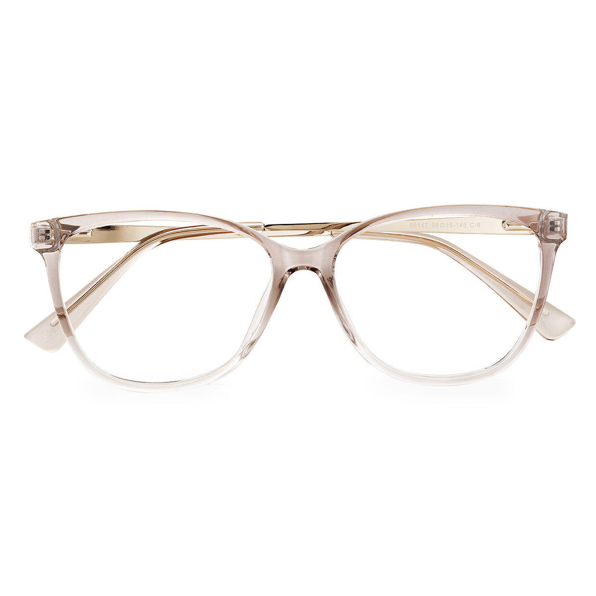 Óculos de Grau Feminino Kessy 215 Transparente Preto