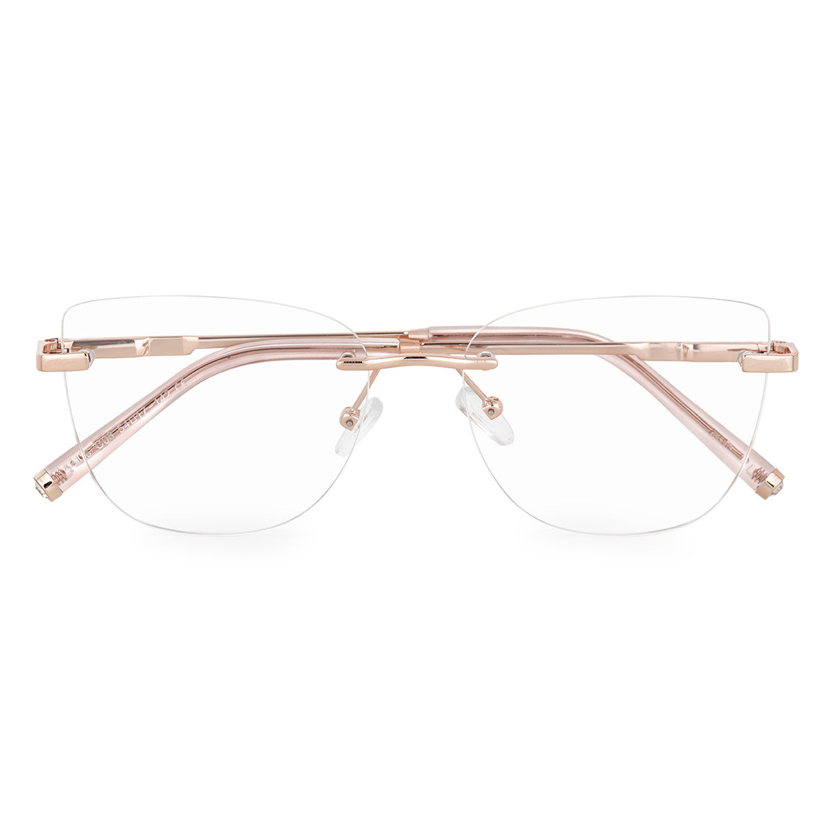 Óculos de Grau Feminino Kessy 485 Rose Nude