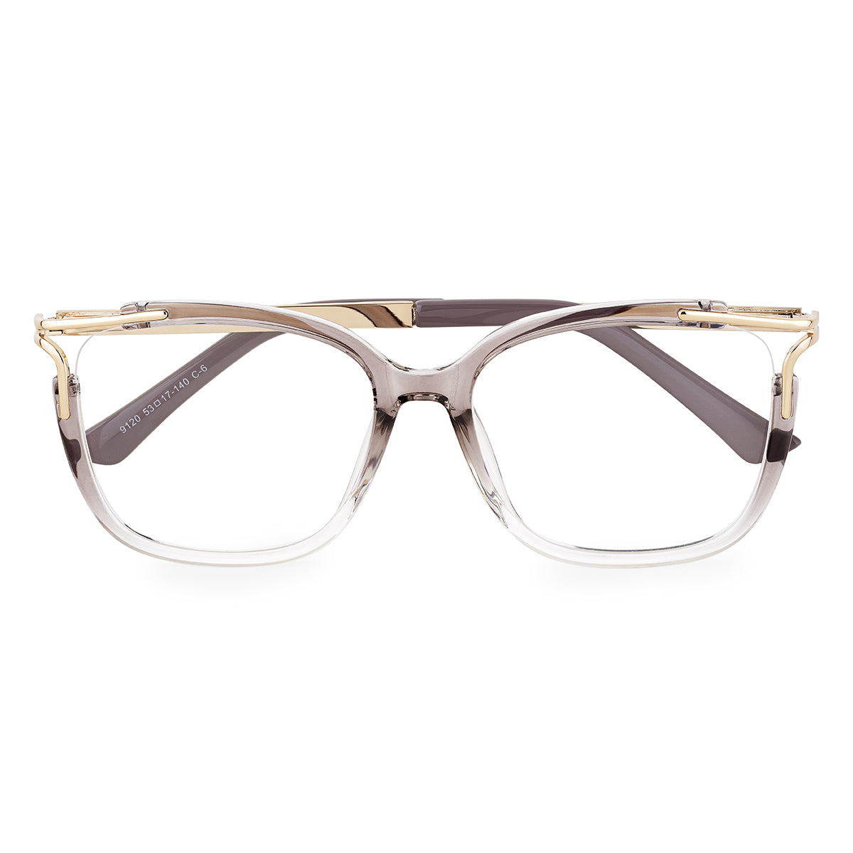 Óculos de Grau Feminino Kessy 125 Cinza Degradê