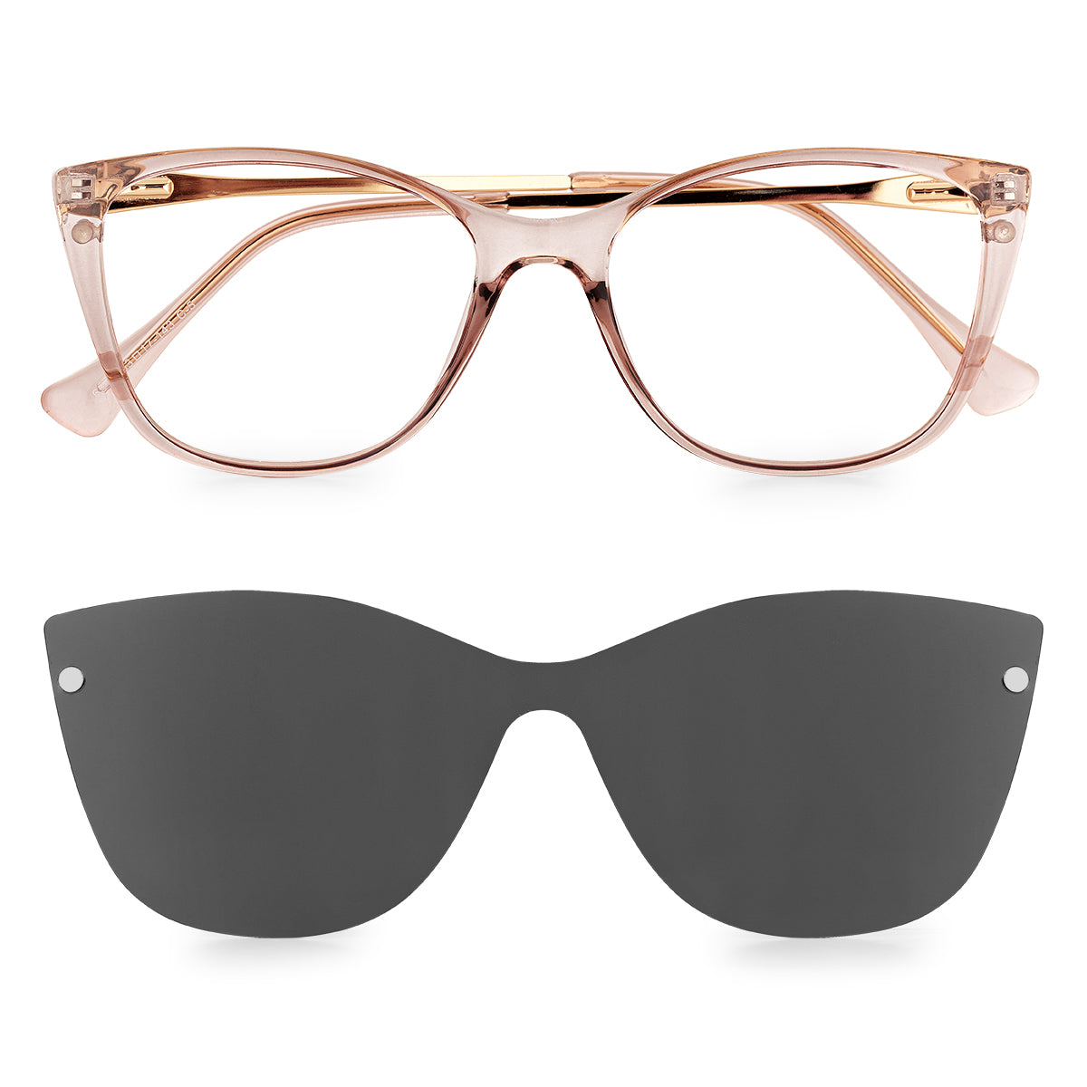 Óculos de Grau Kessy 291 Transparente Rose