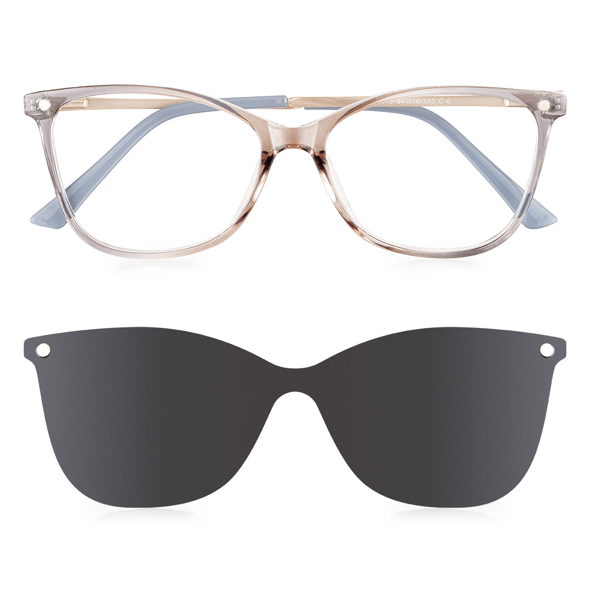 Óculos de Grau Kessy 323 Azul Degradê