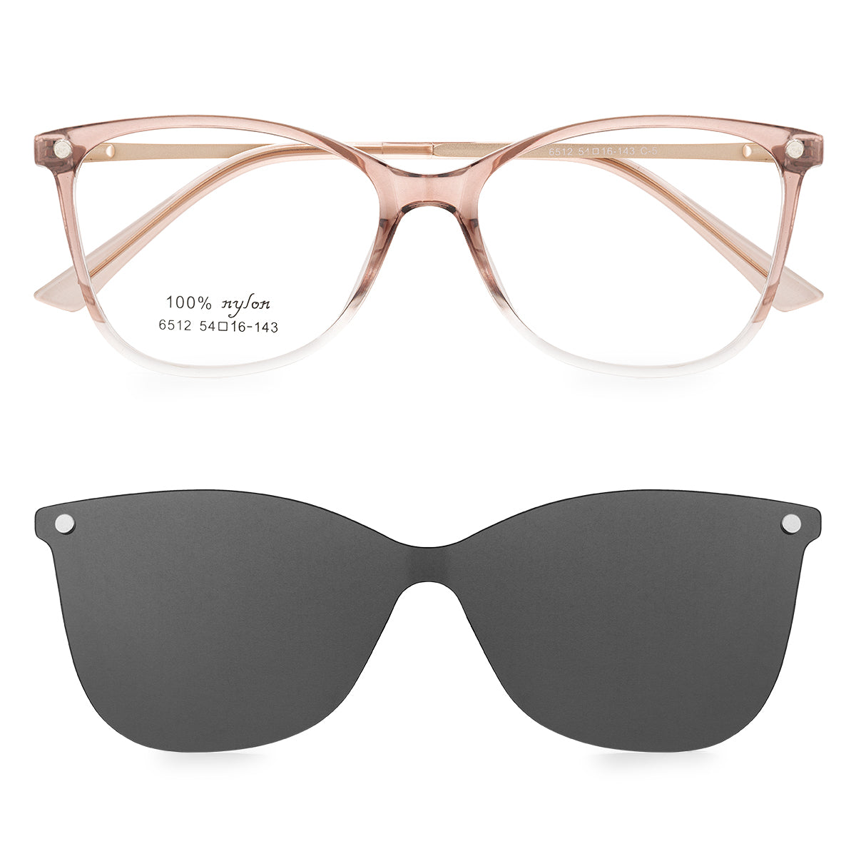 Óculos de Grau Kessy 323 Transparente Rose