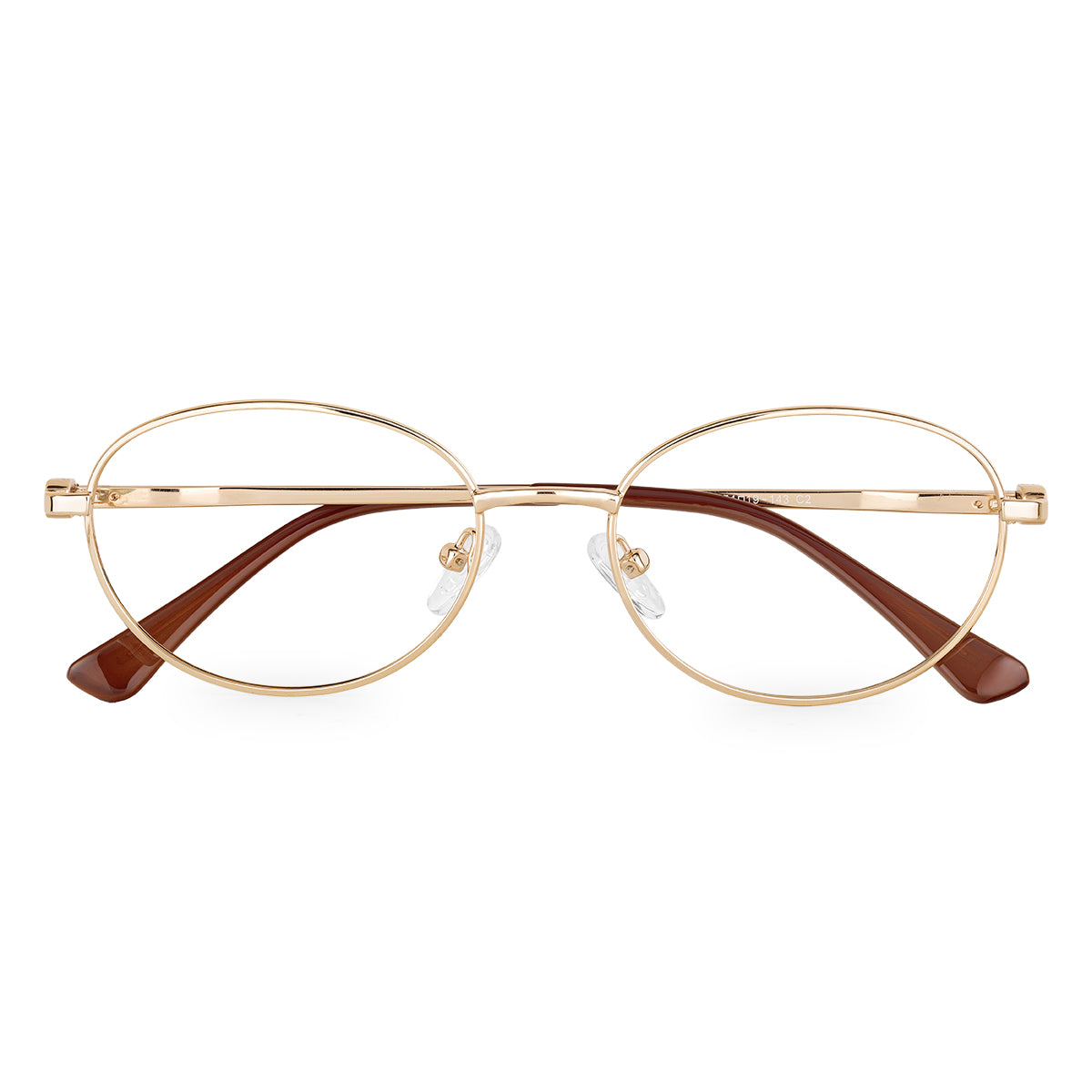 Óculos de Grau Kessy Oval 341 Dourado