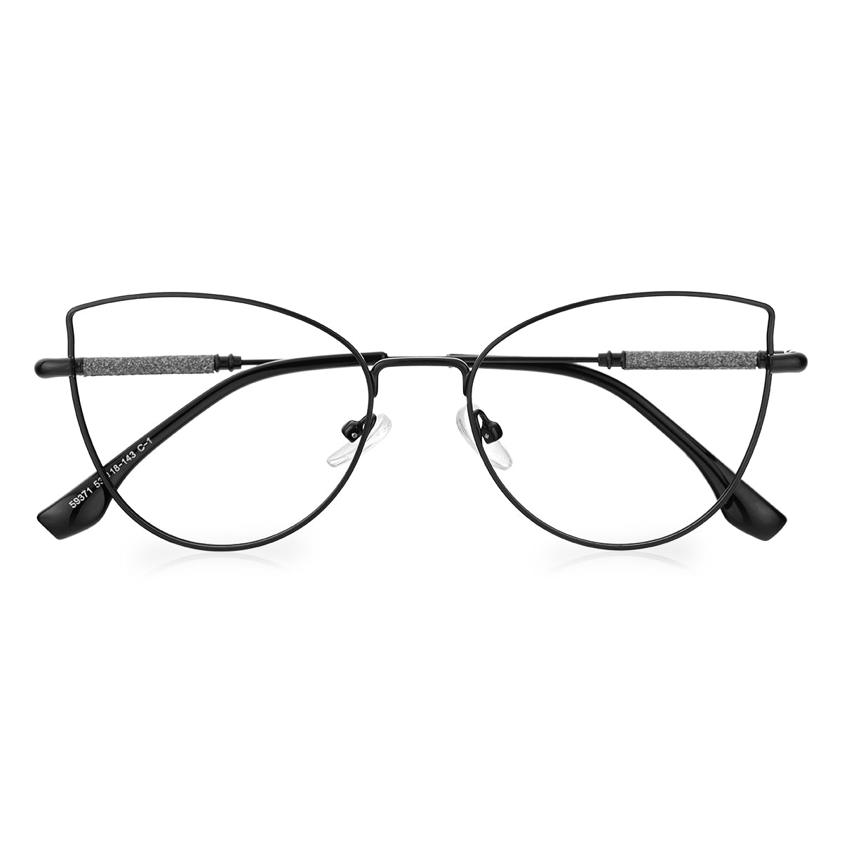 Óculos de Grau Kessy 405 Pro Glitter Preto