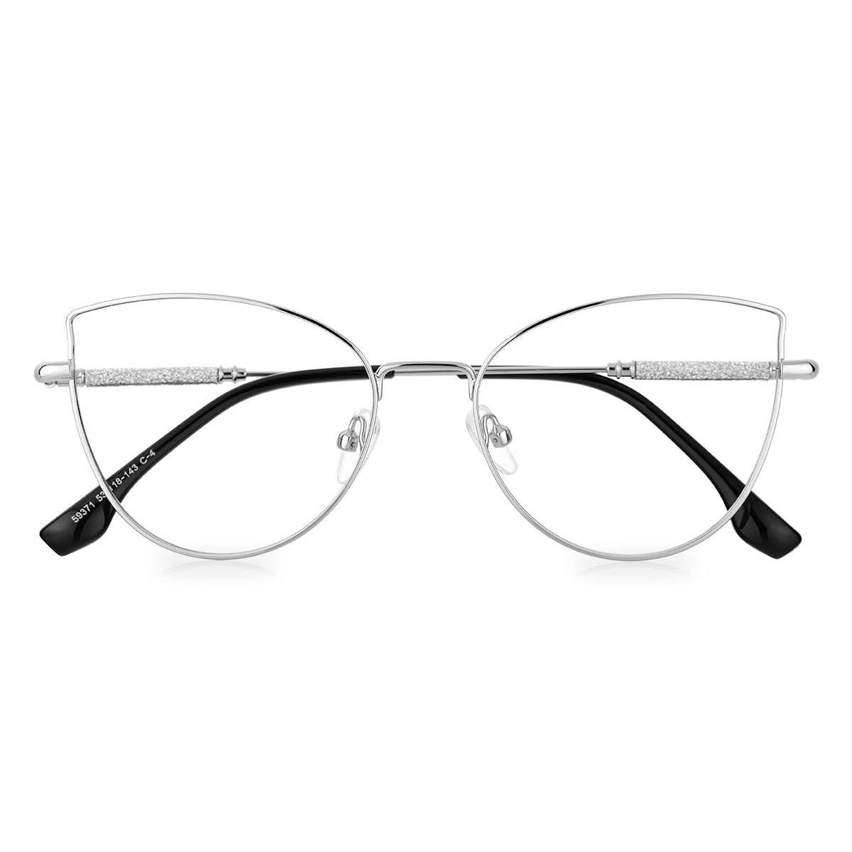 Óculos de Grau Kessy 405 Pro Glitter Prata