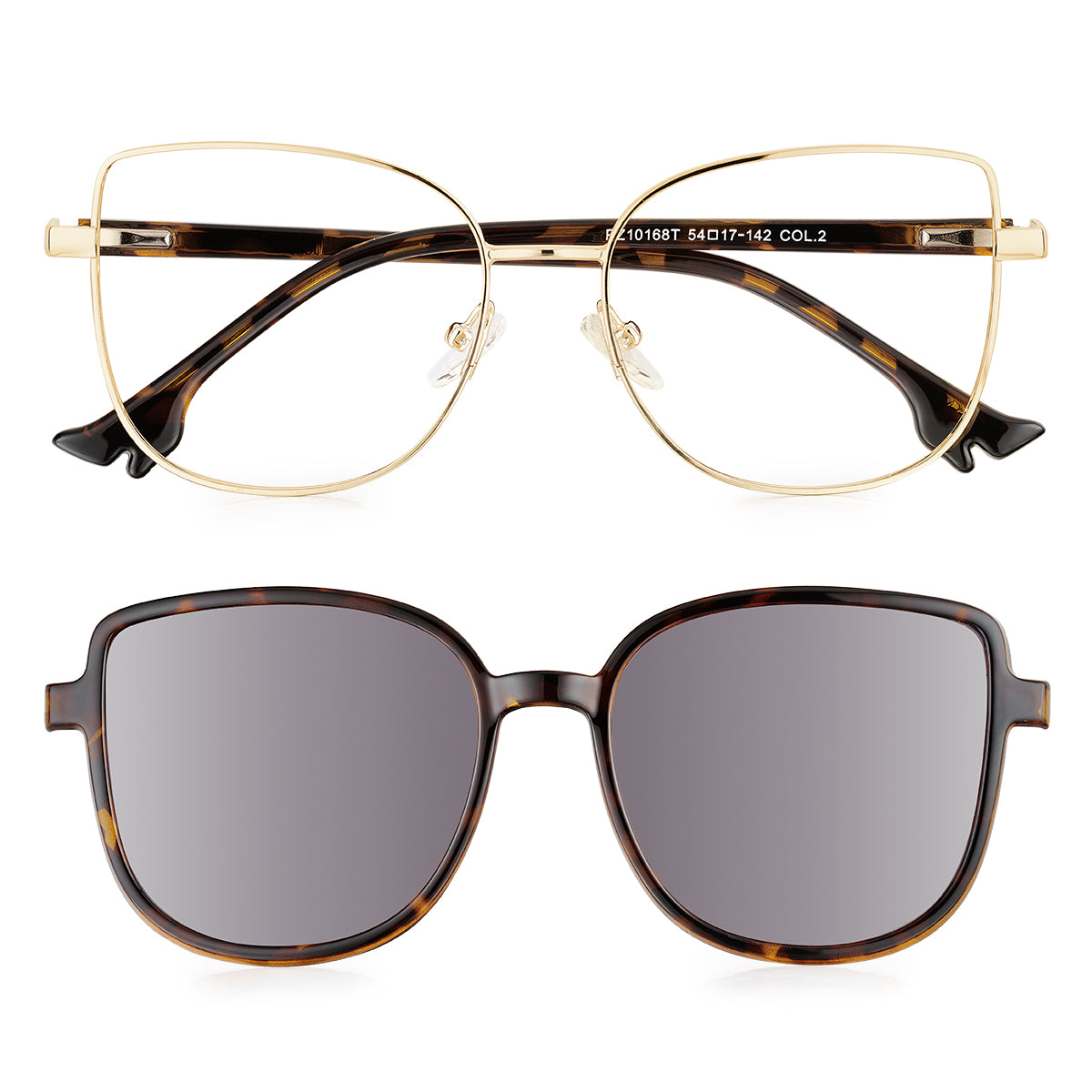 Óculos de Grau Feminino Kessy 590 Dourado Demi