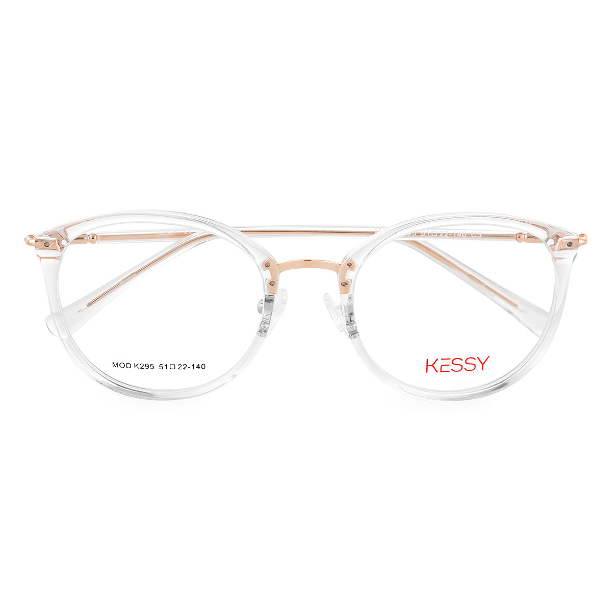 Óculos de Grau Feminino Kessy 843 Transparente